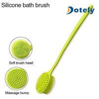 Silicone Body Shower Bath Brush Back Scrubber