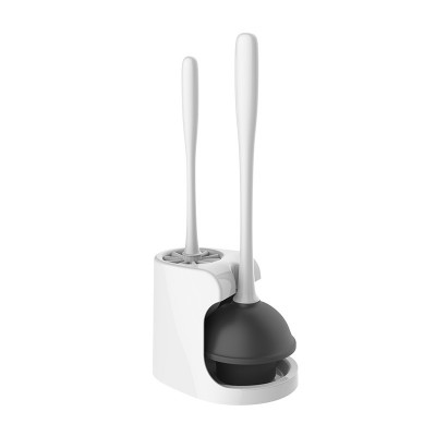 Bathroom Toilet Cleaning Brush with Bracket